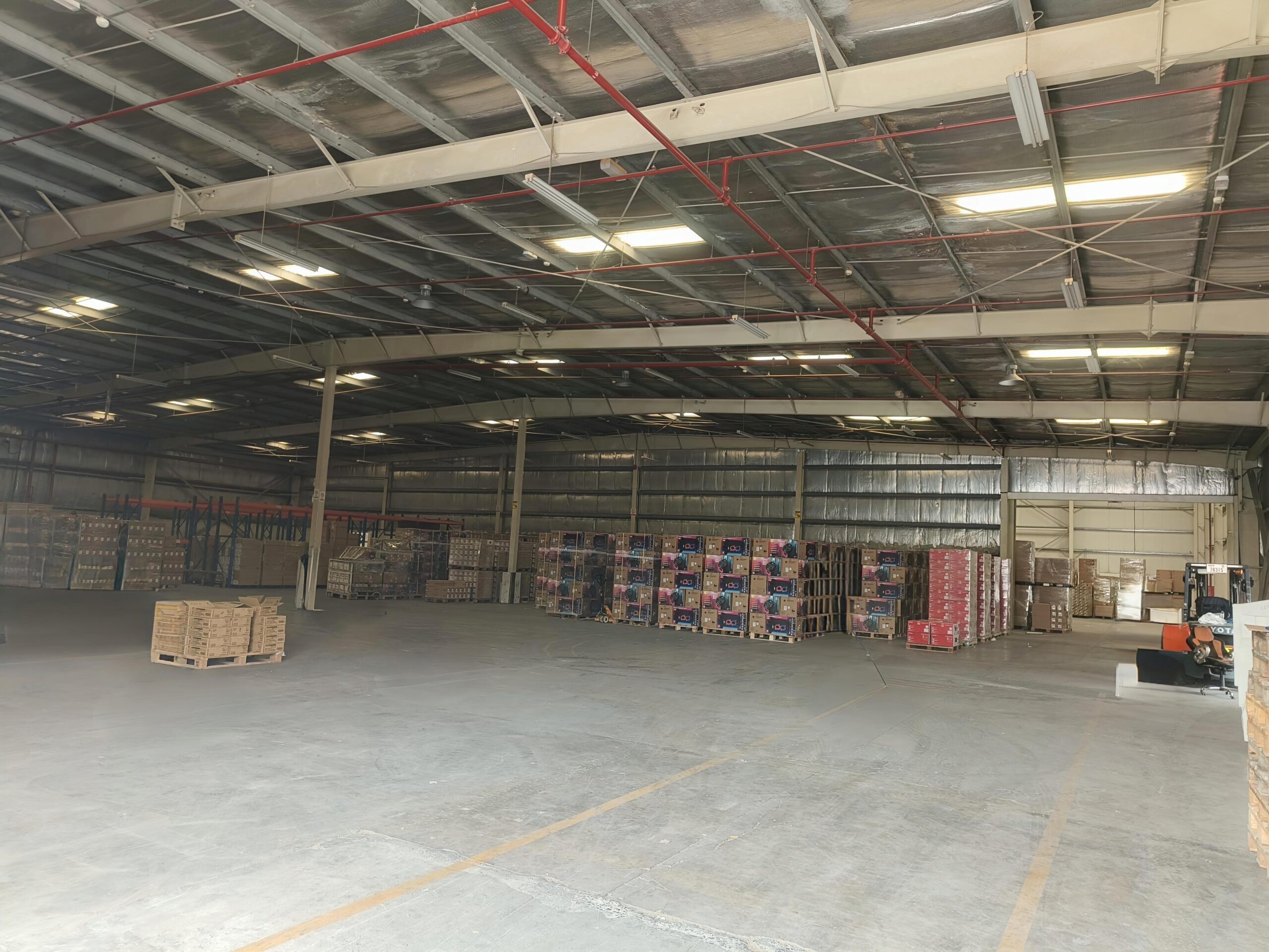 Whizz Exim racking and stock bay