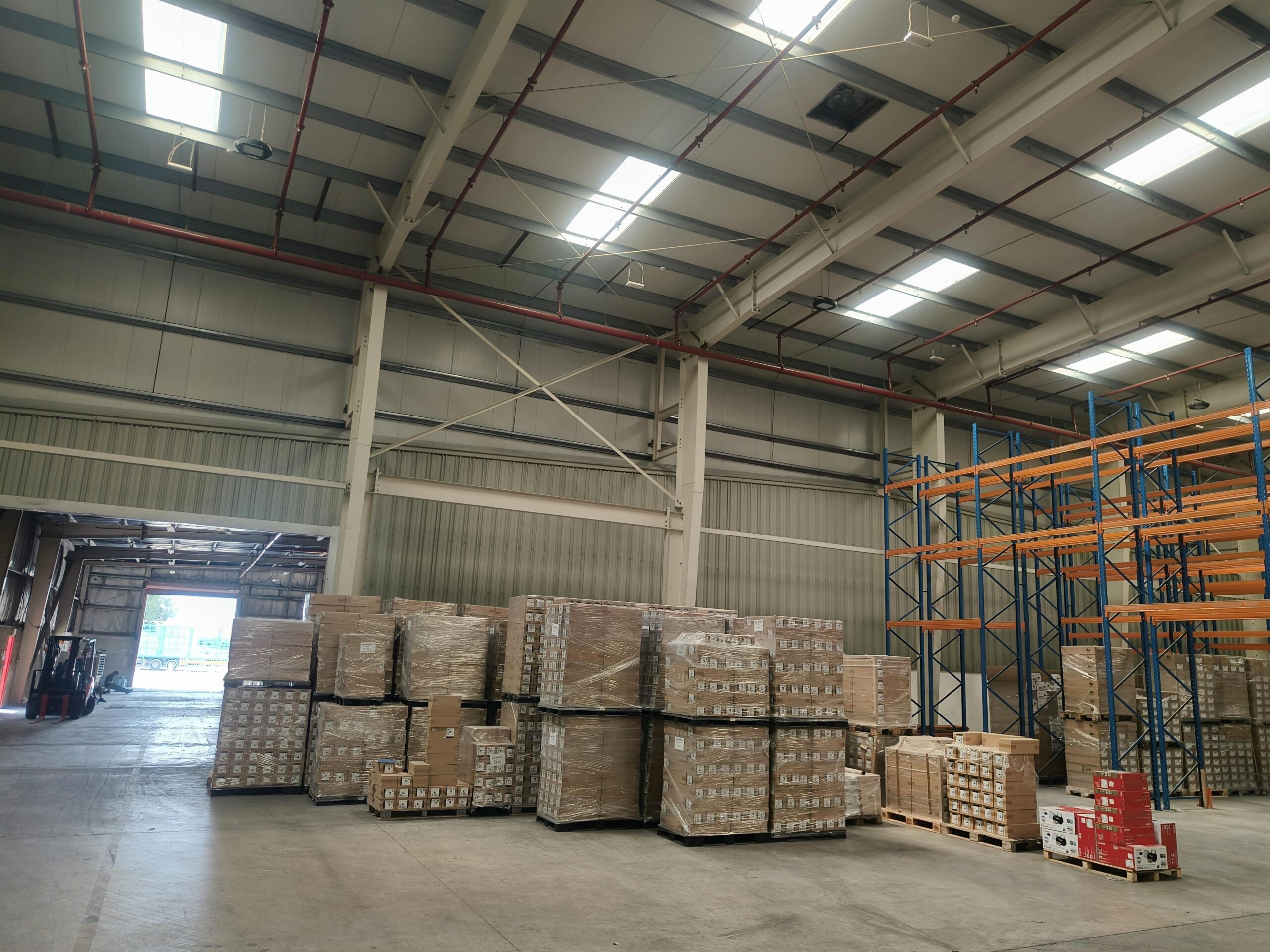 Whizz Exim dispatch and packing zone